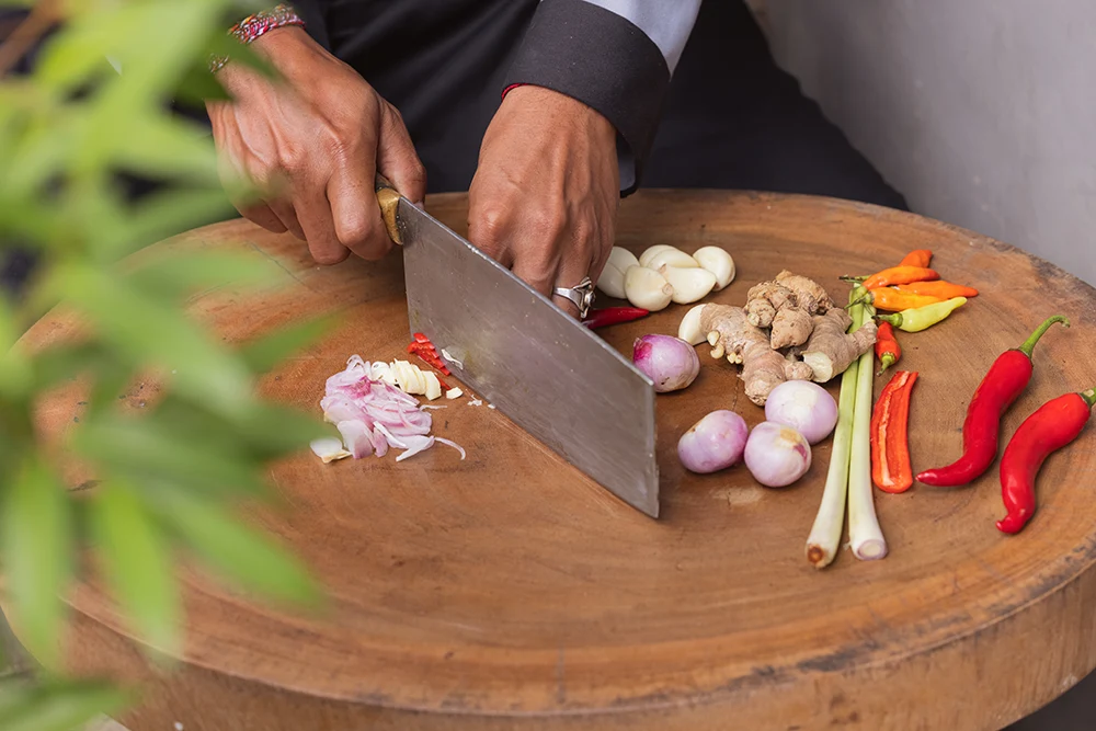 Raw spices processing